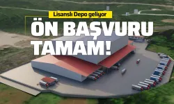 Lisanslı Depo Projesi’nde Ön Başvuru Tamamlandı