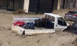 Samsun'un Havza ilçesindeki sel hayatı felç etti