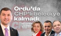 Ordu'da CHP'li belediye kalmadı