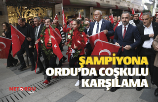 Avrupa Boks Şampiyonu 'Gamze Soğuksu'ya coşkulu karşılama