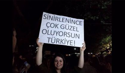 Gezi Parkı protestolarından gülümseten kareler...