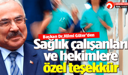 Başkan Güler'de o isimlere özel teşekkür
