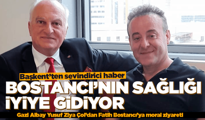 Dr.Fatih Bostancı'nın sağlığı iyiye gidiyor