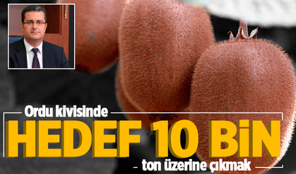 Ordu'da kivi hedefi 10 bin tonun üzerine çıkmak