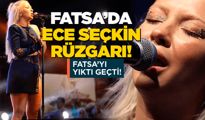 Fatsa'da Ece Seçkin rüzgarları esti!