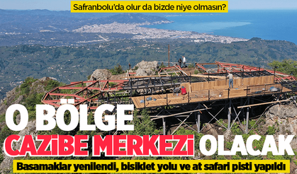 Ziyarete gelenler 900 metreden Ordu'yu izleyebilecek!