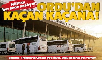 Ordu'dan kaçan kaçana!