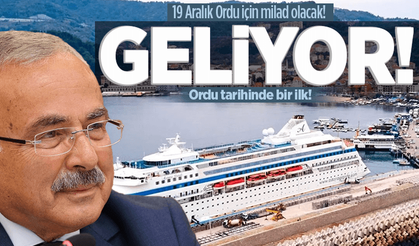 Ordu deniz turizminde yeni adım!