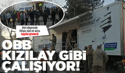 OBB ekipleri Kızılay gibi çalışıyor!