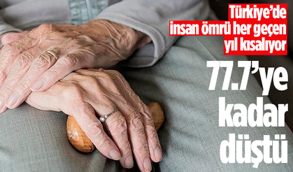 Türkiye'de ortalama insan ömrü 77.7 yıl oldu