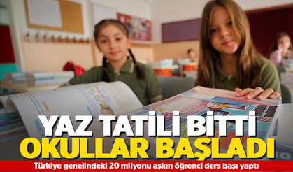 20 milyonu aşkın öğrenci ders başı yaptı