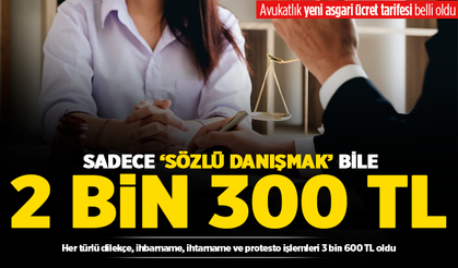 Avukatlık ücretleri artık cep yakıyor!