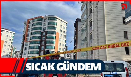 Samsun'da doğalgaz patladı! 1 kişi yaralı