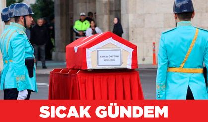 Cemal Öztürk için TBMM'de cenaze töreni düzenlendi