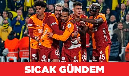 Galatasaray Kadıköy derbisinden lider döndü: 1-1