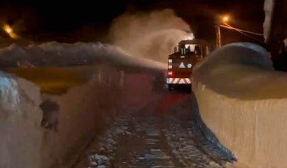 Çambaşı'nda kar kalınlığı 2 metreyi aştı