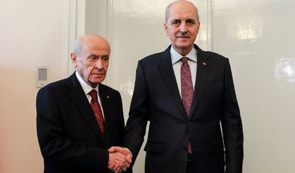 Numan Kurtulmuş MHP Lideri Bahçeli'yi ziyaret etti