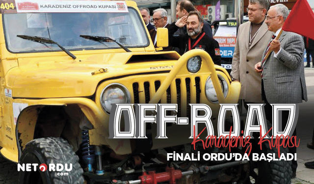 Off-Road Karadeniz Kupası finali Ordu'da başladı