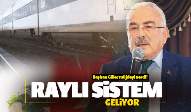 Başkan Güler Ordu'ya o müjdeyi verdi: Raylı sistem!