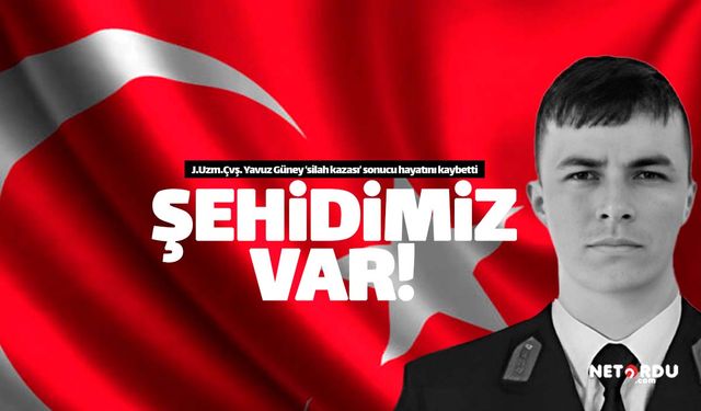 Ordulu Uzman Çavuş Yavuz Güney Silvan'da şehit oldu