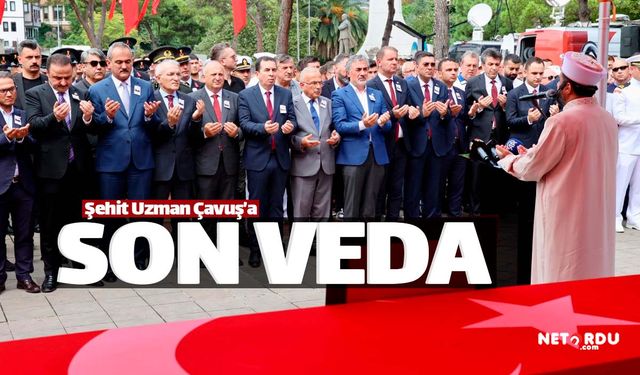 Şehit Uzman Çavuş Yavuz Güney Ordu'da toprağa verildi