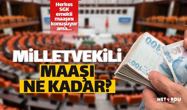 Türkiye'de milletvekilleri ne kadar maaş alıyor?