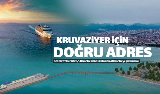 Kruvaziyer Turizmi'nin yeni adresi Altınordu olacak