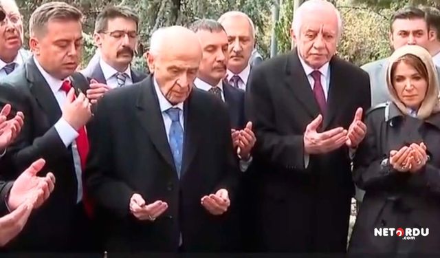 MHP Genel Başkanı Bahçeli'den iki ay sonra ilk görüntü
