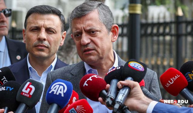 CHP Lideri Özel 13 Nisan Pazar günü Samsun'da