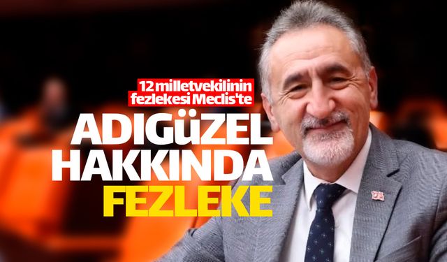 CHP'li Mustafa Adıgüzel hakkında fezleke hazırlandı