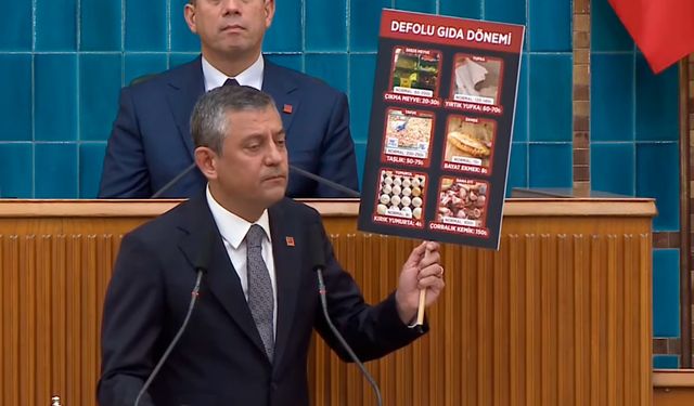 CHP Lideri Özgür Özel'den 'Defolu Gıda Dönemi'