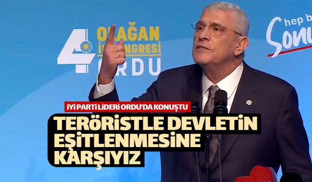 İYİ Parti Lideri Dervişoğlu'dan 'İmralı' tepkisi
