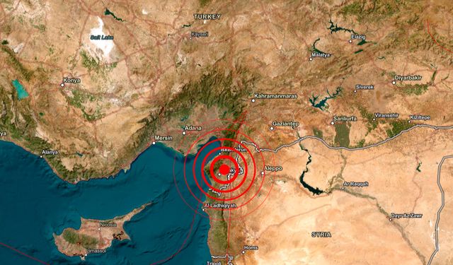 Hatay'da 4.2 şiddetinde deprem meydana geldi