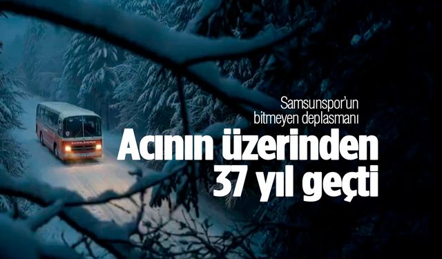 Samsunspor'da 37 yıllık acı hala kalplerde