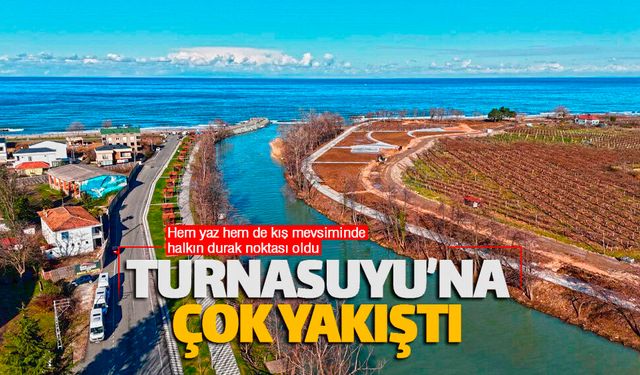 İzbe bir mekandı, Turnasuyu'na çok yakıştı!