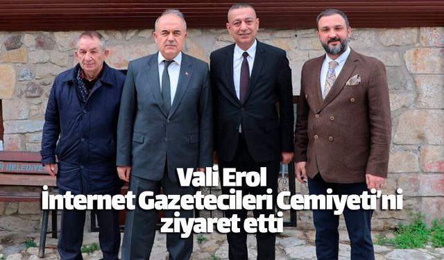 Ordu Valisi Erol'dan İGD'ye ziyaret