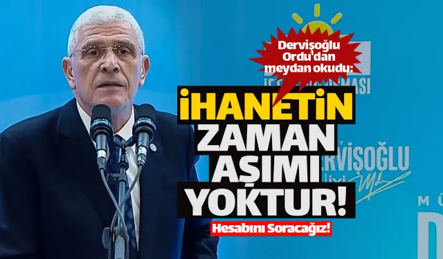 Müsavat Dervişoğlu sert konuştu: "İhanetin zaman aşımı yoktur!"