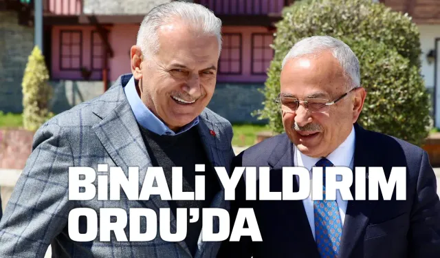 Binali Yıldırım'ın Samsun'dan Sonraki Durağı Ordu Oldu