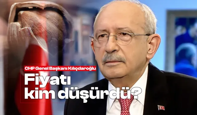 CHP Lideri Kılıçdaroğlu: Üreticiyi kim perişan etti?