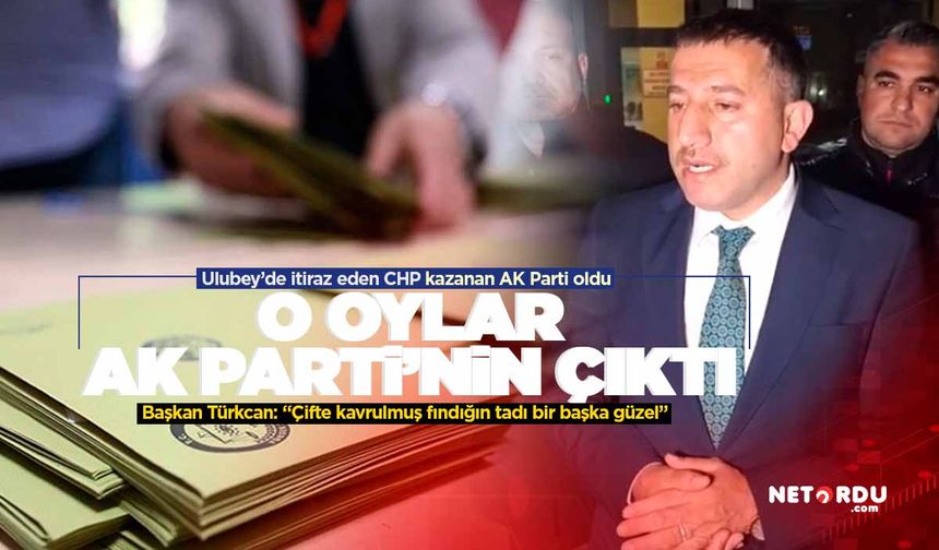 Ulubey'de 'kayıp' denilen oylar AK Parti'nin çıktı