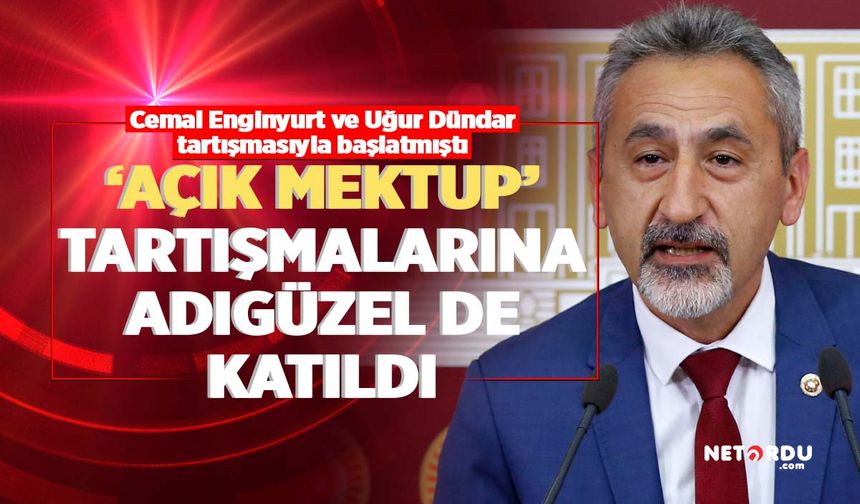 Kılıçdaroğlu-Dündar atışmasına Adıgüzel de katıldı