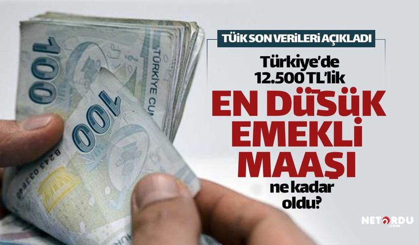 12 bin 500 TL'lik emekli maaşı ne kadar oldu?