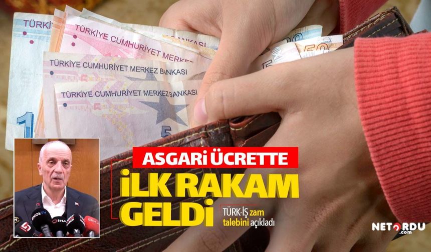 TÜRK-İŞ'in asgari ücret talebi 29 bin 583 TL oldu