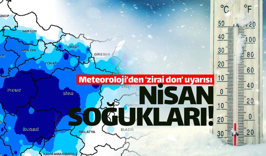 Meteoroloji'den 'Zirai Don' uyarısı geldi