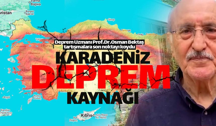 Karadeniz uzun periyotlu bir deprem kaynağı