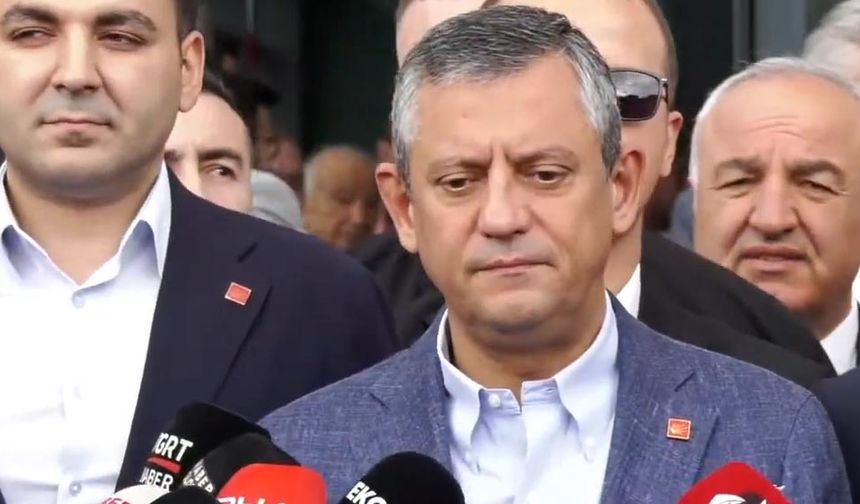 Özgür Özel: "CHP ağır bir saldırı altında"