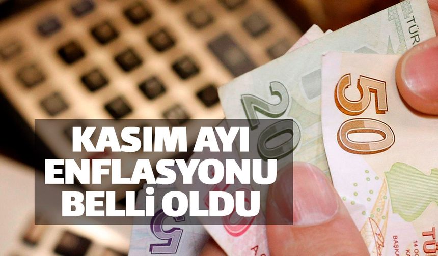 TÜİK Kasım 2025 ayı enflasyon rakamını açıkladı