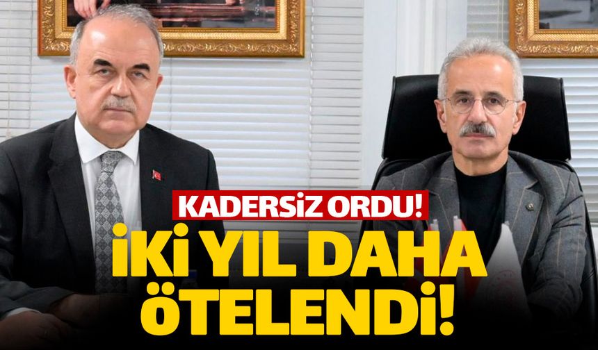 Ordu Çevre Yolu'nun ikinci etabı 2 yıl daha ötelendi