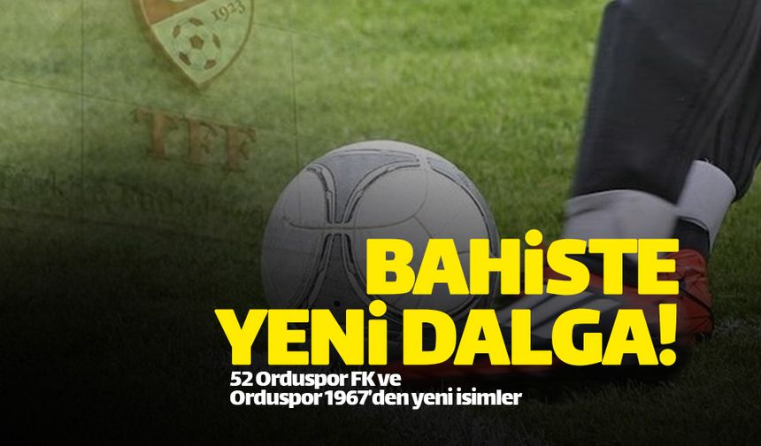 TFF'nin 'Bahis Soruşturması' depremi sürüyor