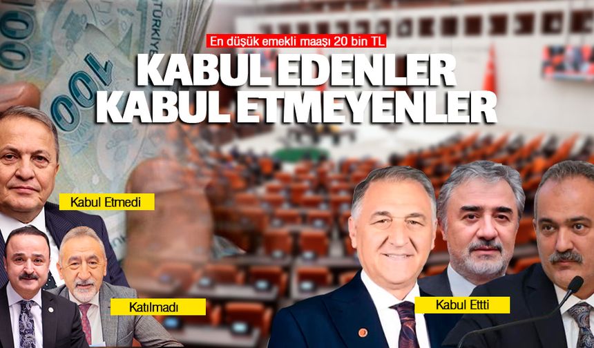En düşük emekli maaşına hangi Ordu milletvekili ne dedi?